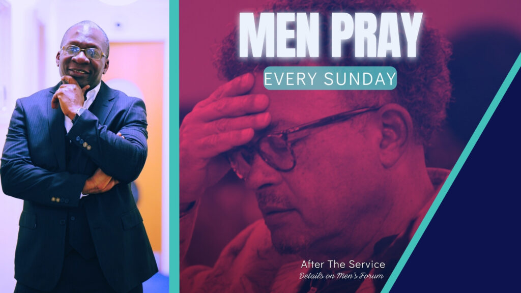 Our Men meet to pray every Sunday immediately after the service.